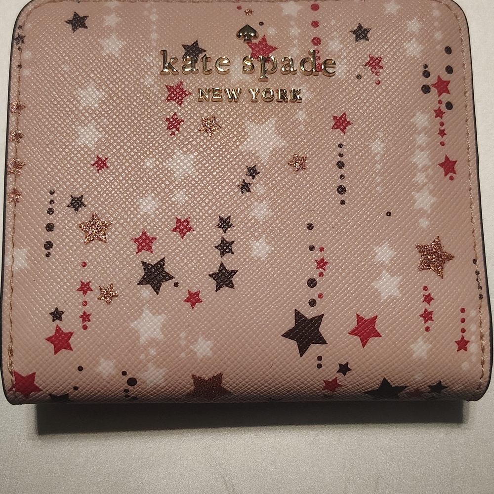 Kate Spade Pink Star-Patterned Women's Wallet